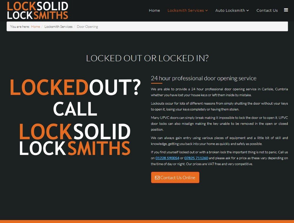 Affordable website design in Cumbria