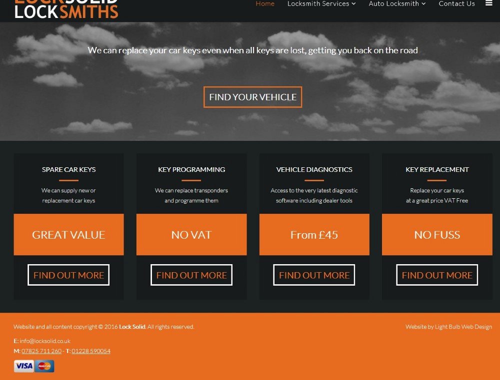 Affordable website design in Cumbria