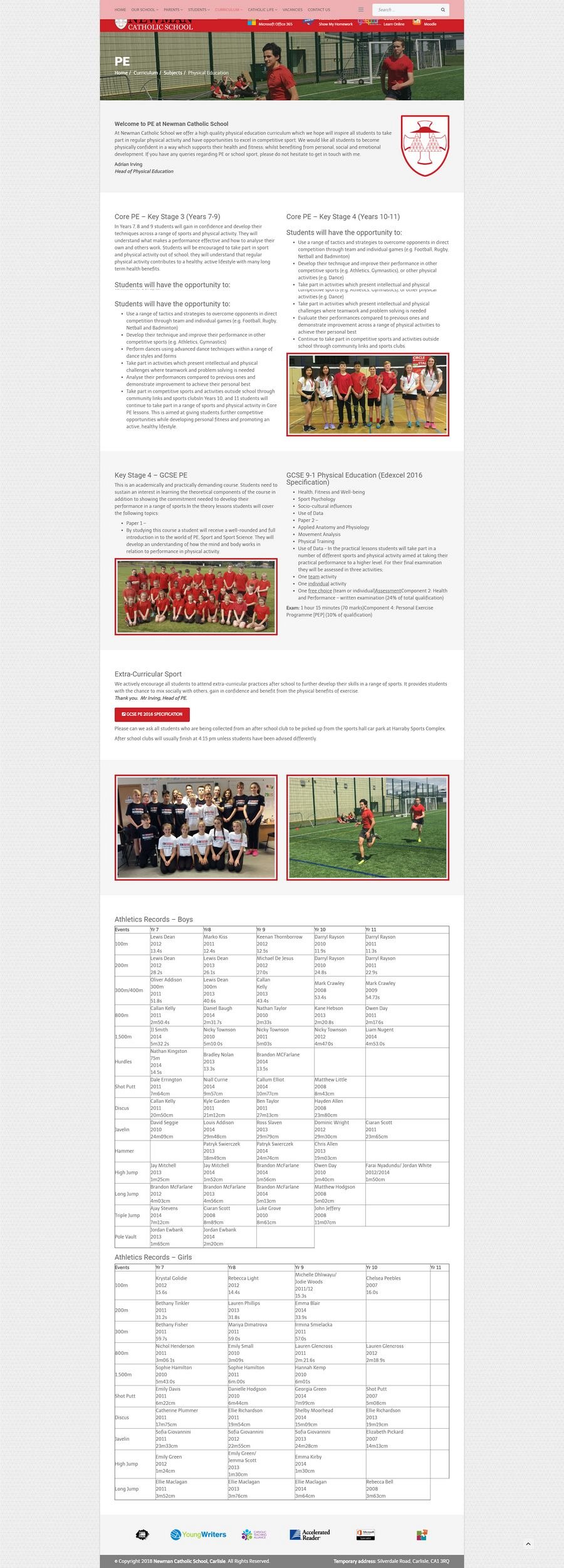 School Website Design in Carlisle