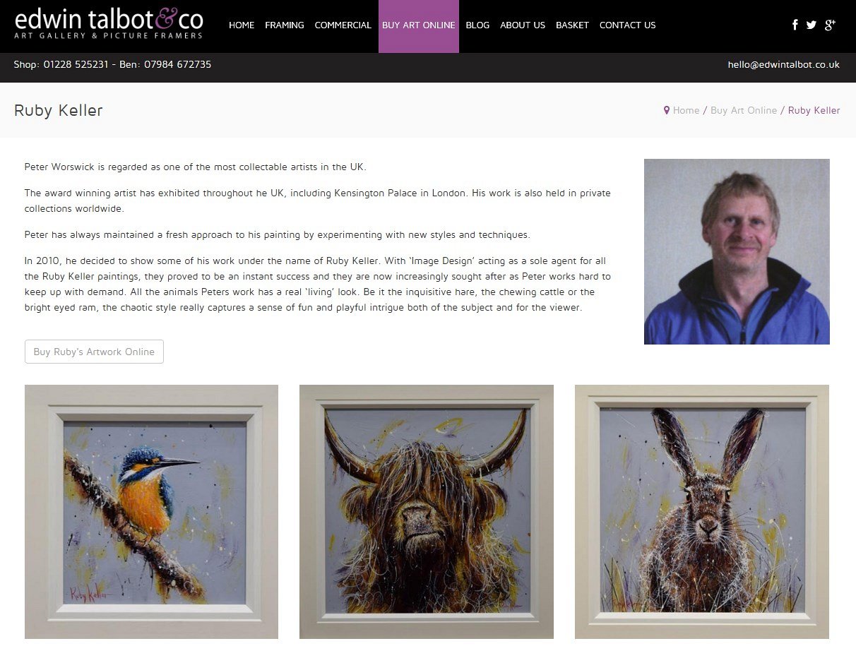 E-Commerce Website Design in Carlisle