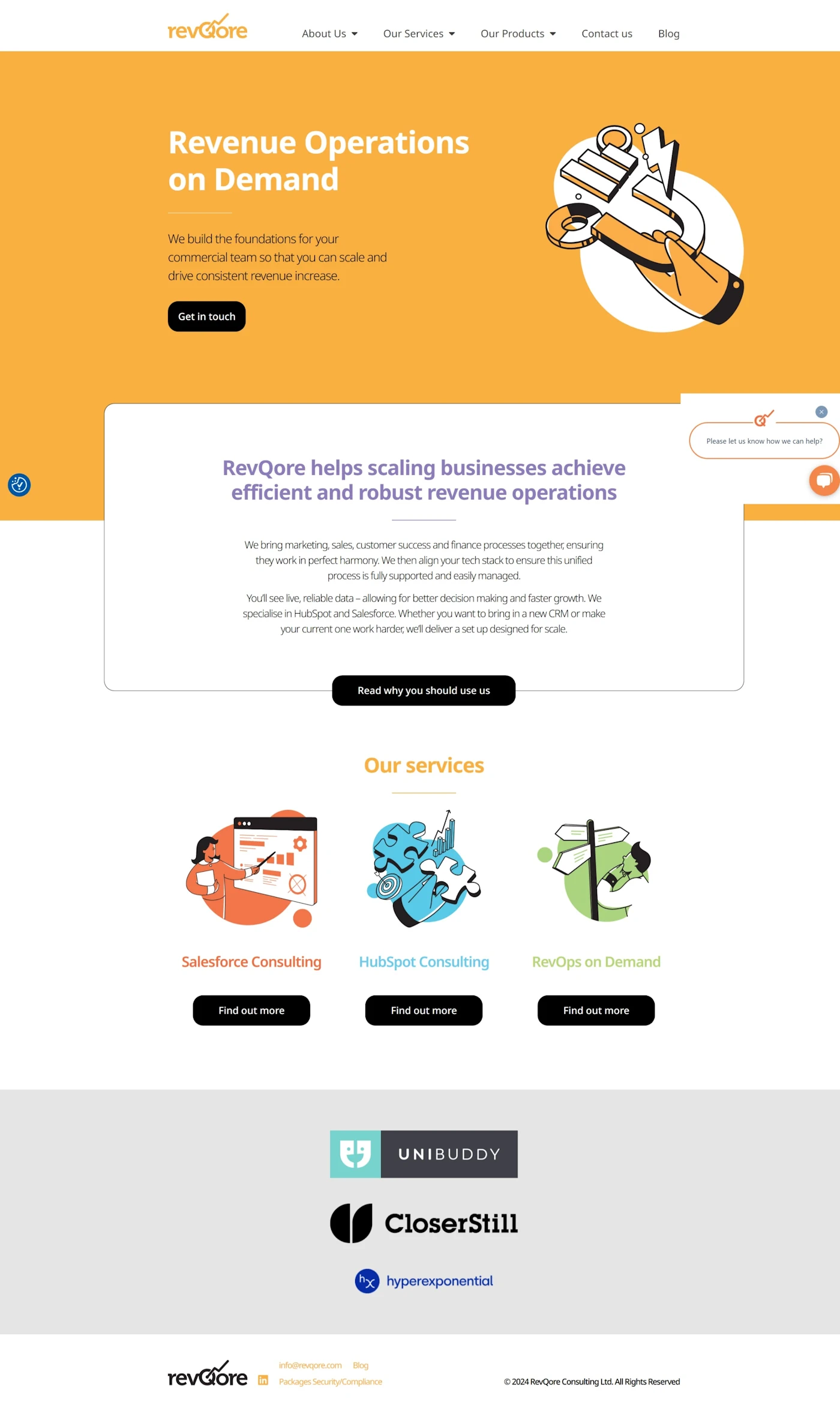 Revqore original website