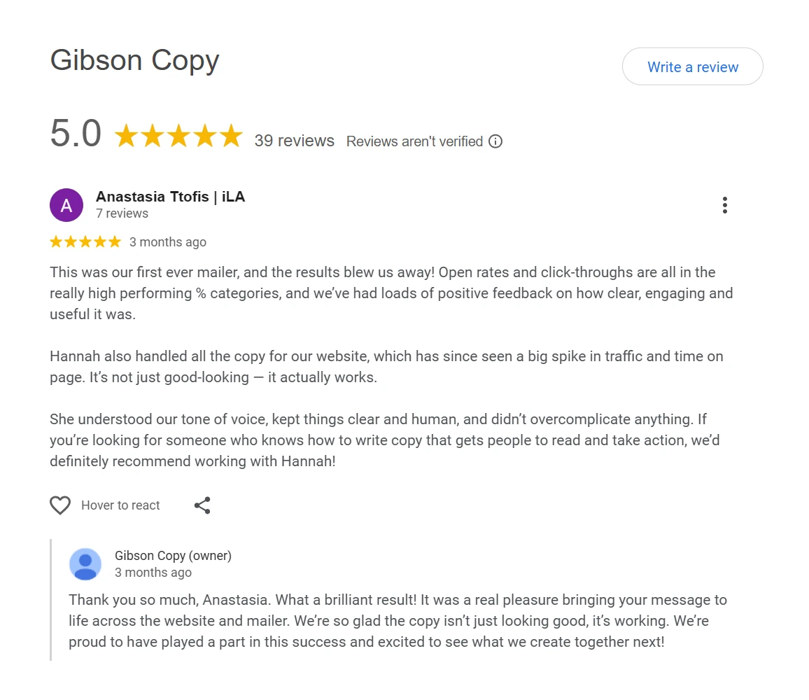 Website Copywriting in Carlisle, Cumbria, from Light Bulb Web Design Ltd